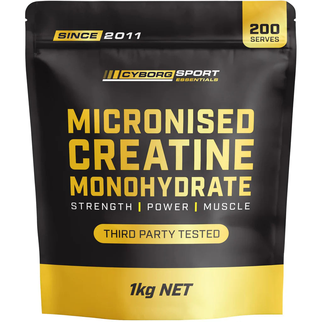Micronised Creatine Monohydrate 500g & 1KG