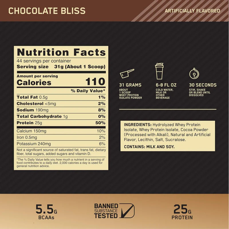 Nutrition info