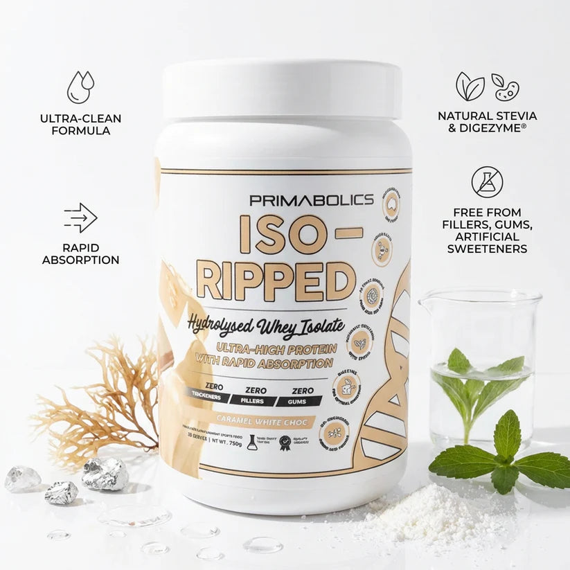 ISO-Ripped Naturally Sweetened Whey Protein Isolate 750g