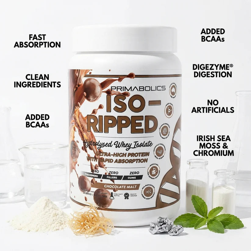 ISO-Ripped Naturally Sweetened Whey Protein Isolate 750g