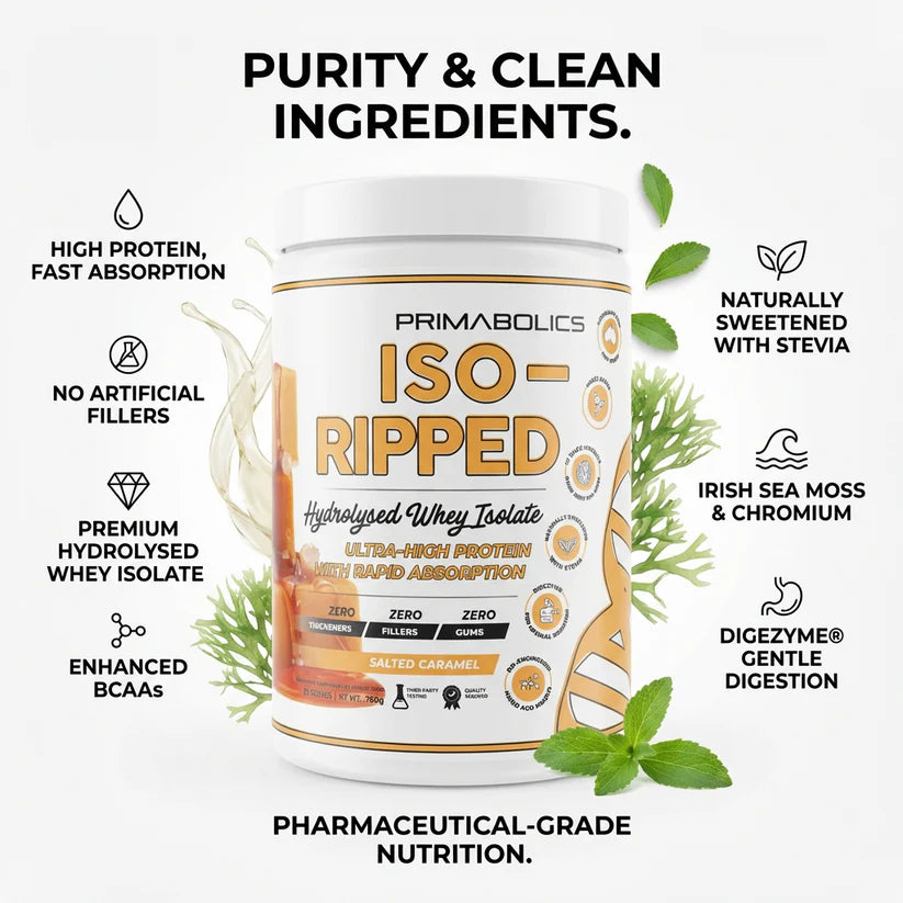ISO-Ripped Naturally Sweetened Whey Protein Isolate 750g