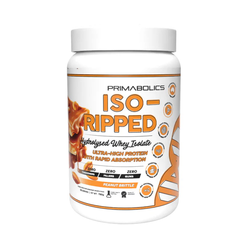 ISO-Ripped Naturally Sweetened Whey Protein Isolate 750g
