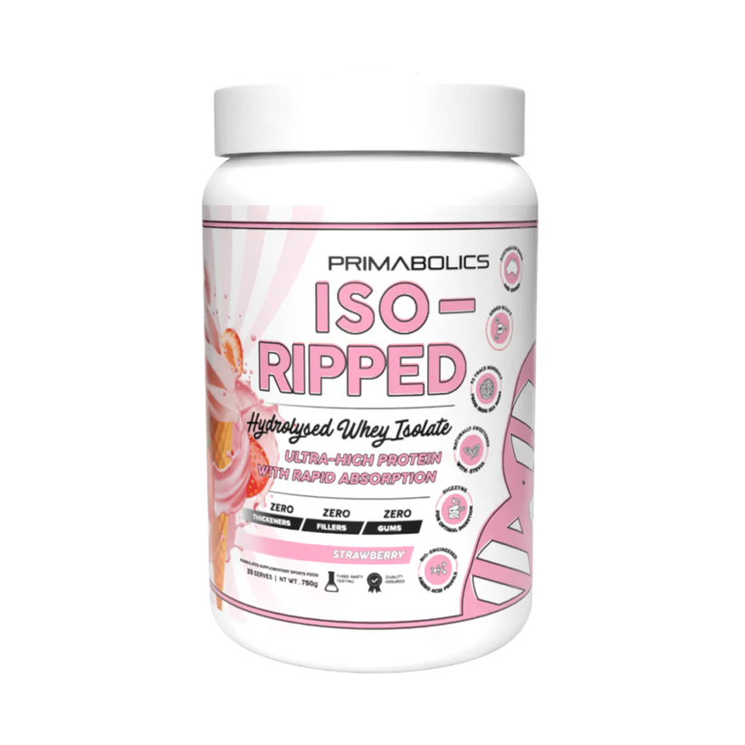 ISO-Ripped Naturally Sweetened Whey Protein Isolate 750g
