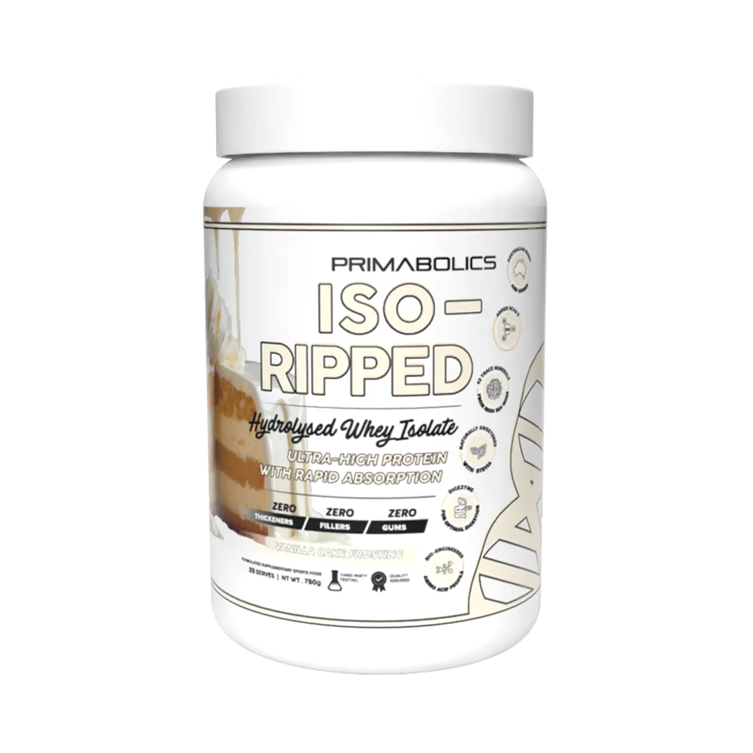 ISO-Ripped Naturally Sweetened Whey Protein Isolate 750g