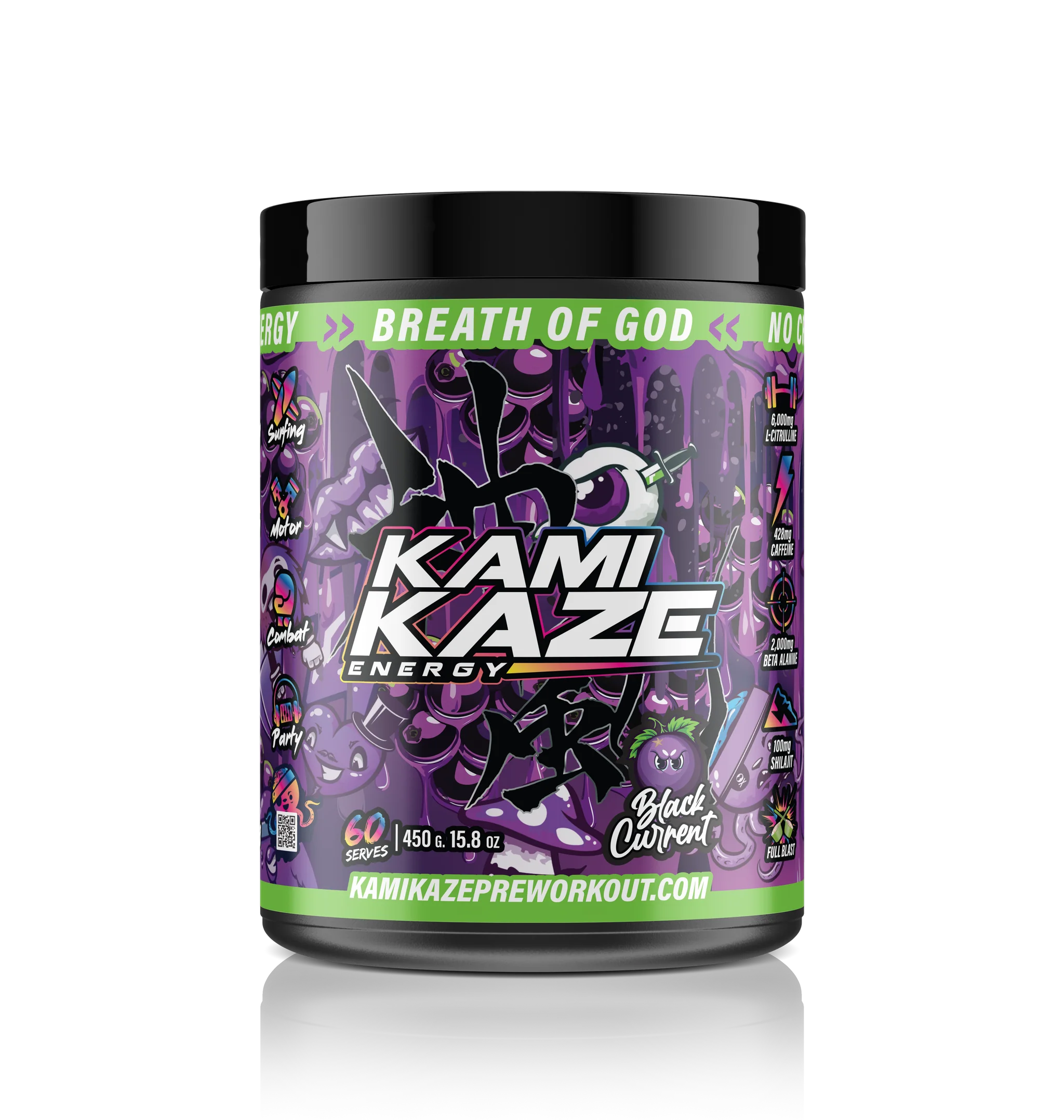 Blackcurrant - Kamikaze Pre-Workout