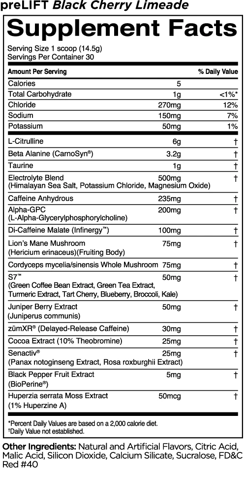 Nutrition info