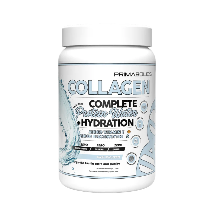 COMPLETE COLLAGEN PROTEIN WATER + HYDRATION