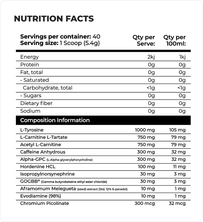 VAN1SH THERMOGENIC AID