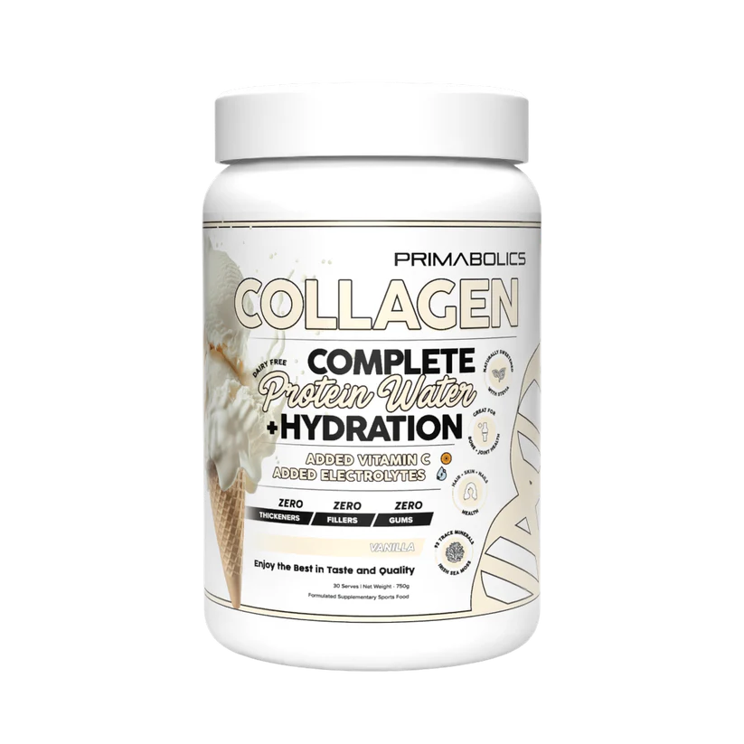 COMPLETE COLLAGEN PROTEIN WATER + HYDRATION