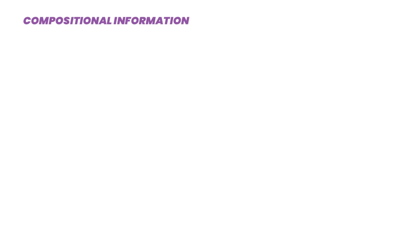 Nutrition info